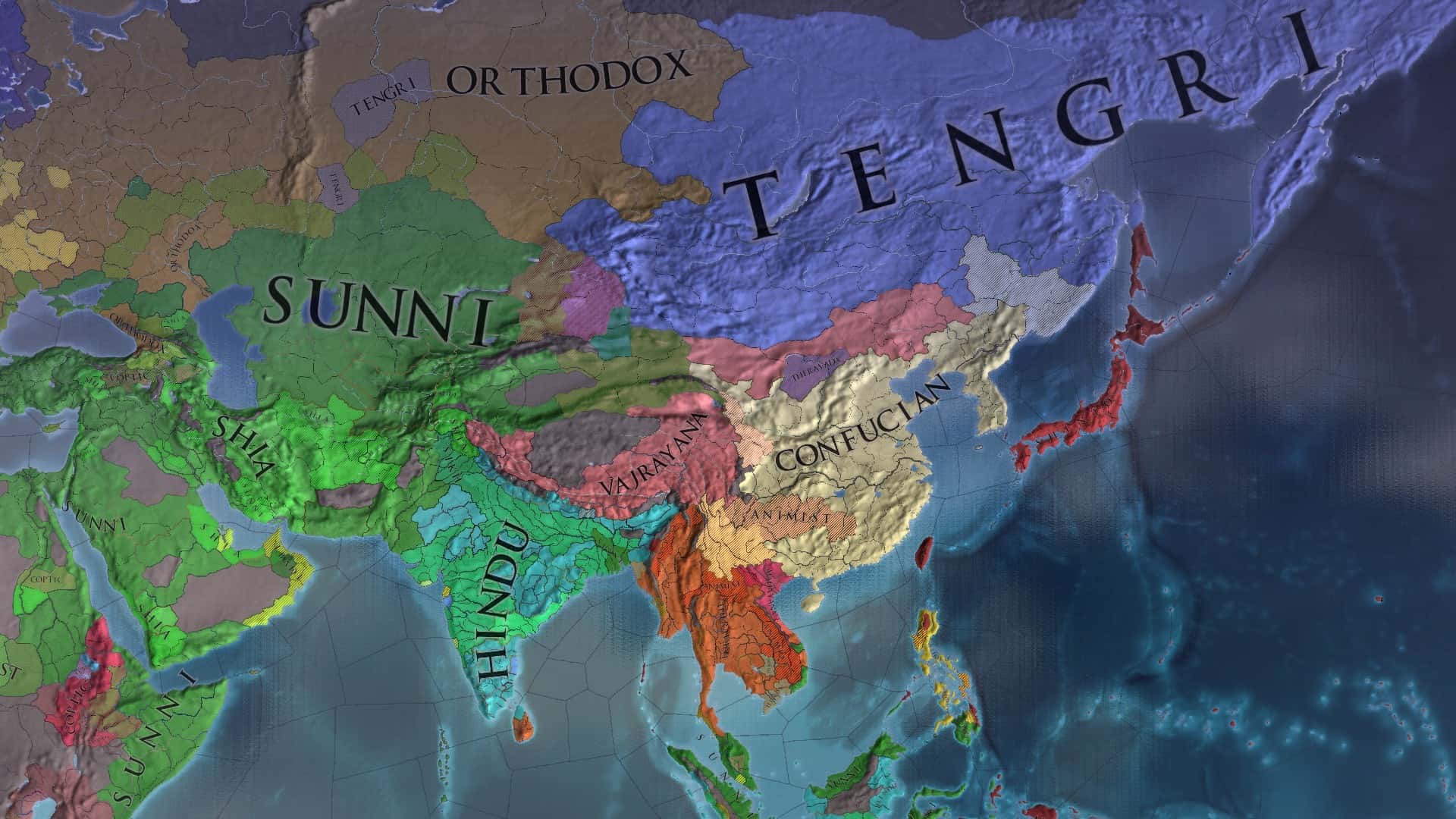 STEAM学习 欧陆风云4 Europa Universalis IV v1.375全DLC中文版 9.5G游戏封面